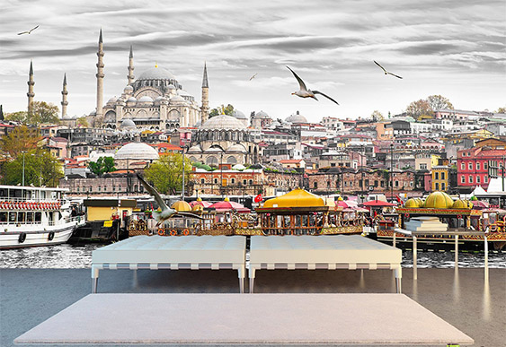 Fototapet Orașe - Istanbul, Turkey