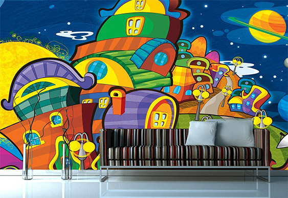 Fototapet pentru copii - Grădiniță