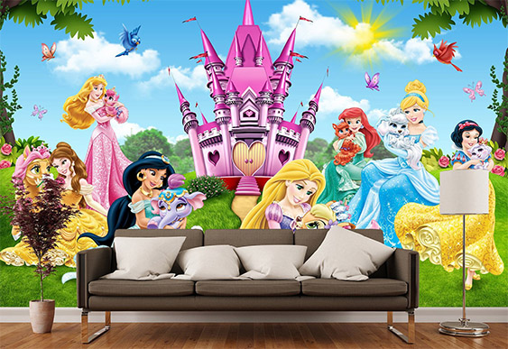 Fototapet pentru copii - Prințesă