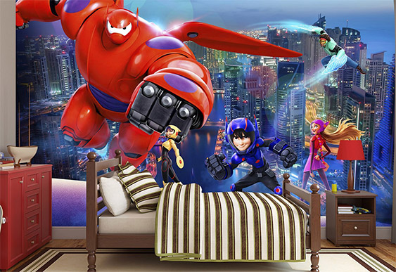 Фотообои детские - Город героев