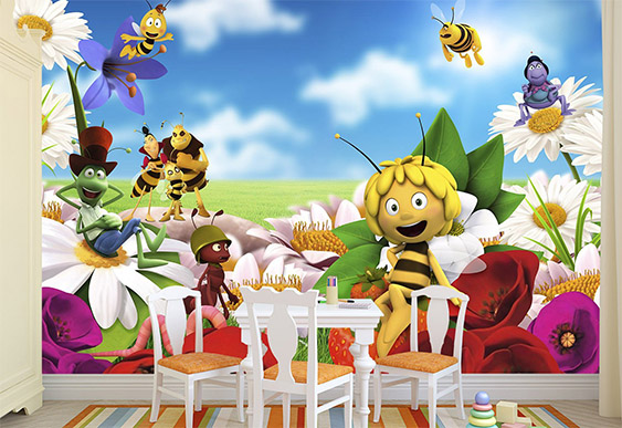 Fototapet pentru copii - Albinuta Maya