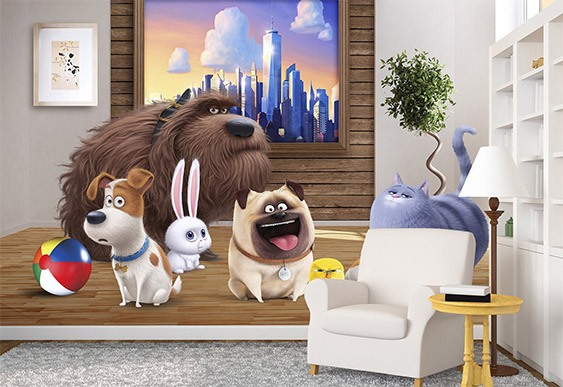 Fototapet pentru copii - Viata secreta a animalelor