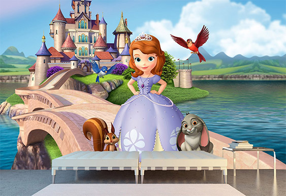 Fototapet pentru copii - Castelul a lui Sofia