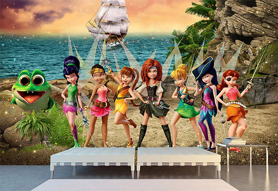 Fototapet pentru copii - Zână Pirat