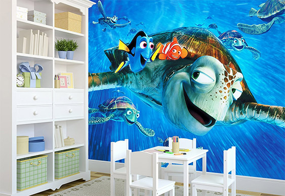 Fototapet pentru copii - În căutarea lui Nemo