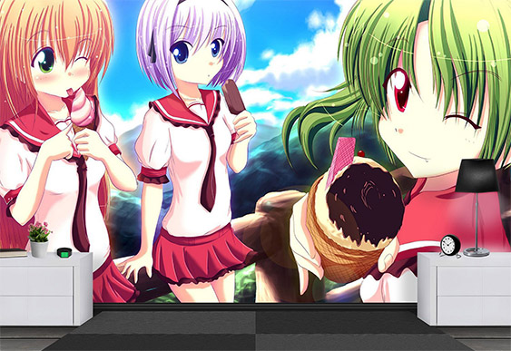 Fototapet la comandă - Smurfs, Satul pierdut