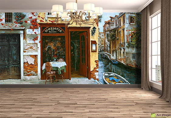 Fototapet Fresco - Pictura de arta, Fressco