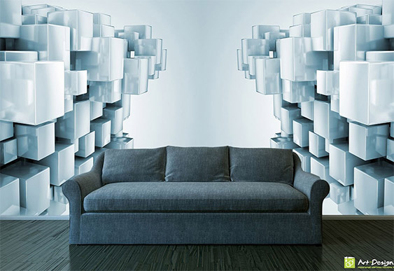 Fototapet la comandă, Digital - Grafică,cuburi_2