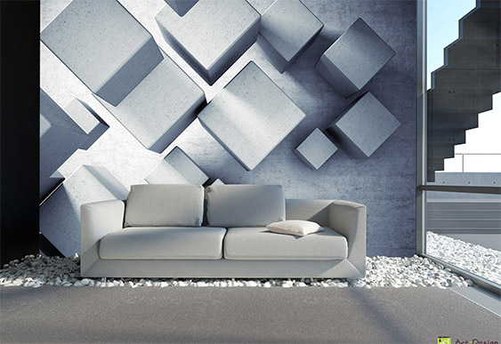 Fototapet la comandă, Digital - Grafică,cuburi_3