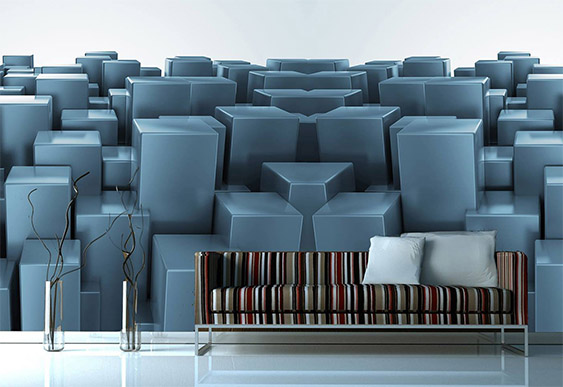 Fototapet la comandă, Digital - Grafică,cuburi_4