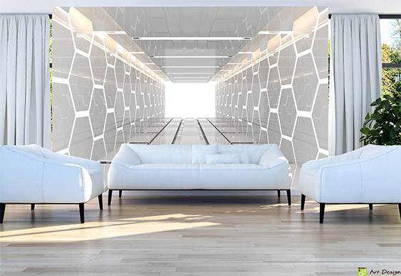 Fototapet la comandă, Digital - Grafică, Tunel_5