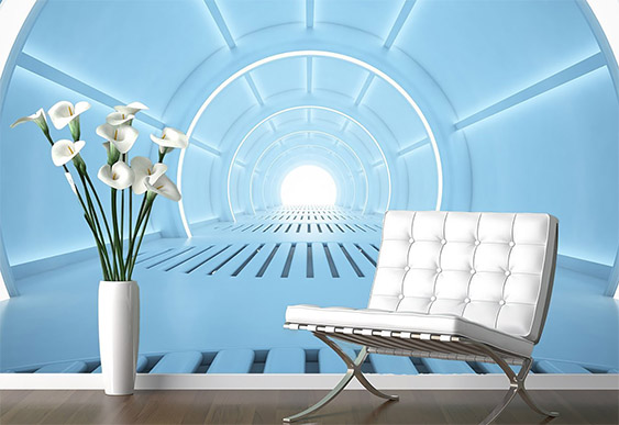 Fototapet la comandă, Digital - Grafică, Tunel_12