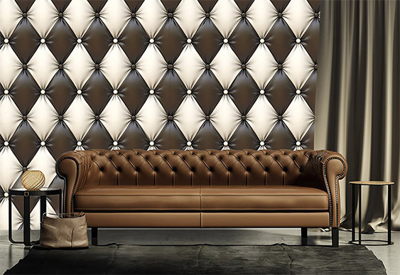 Fototapet la comandă, Digital - Efectul de material întins