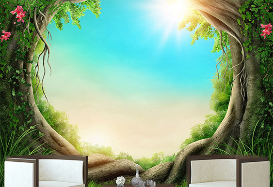 Fototapet la comandă, Digital - Grafică, Natură_6