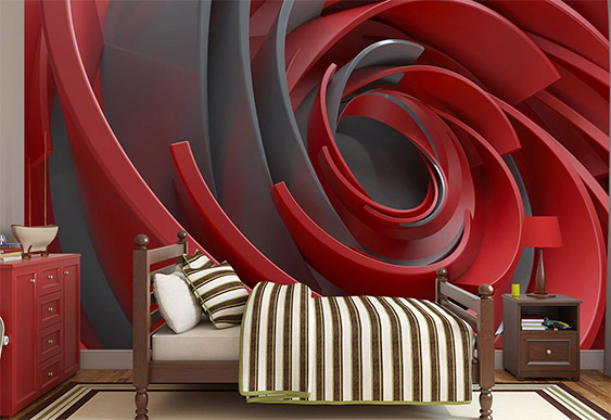 Fototapet la comandă, Digital - 3D Abstracție