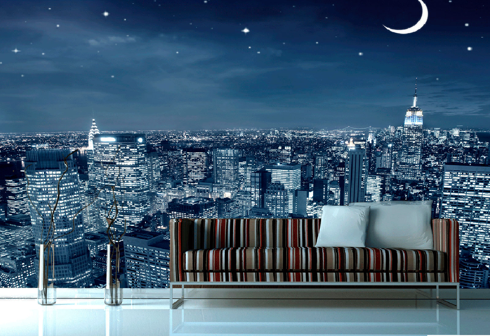 Фотообои на стену - Город Нью-Йорк_3