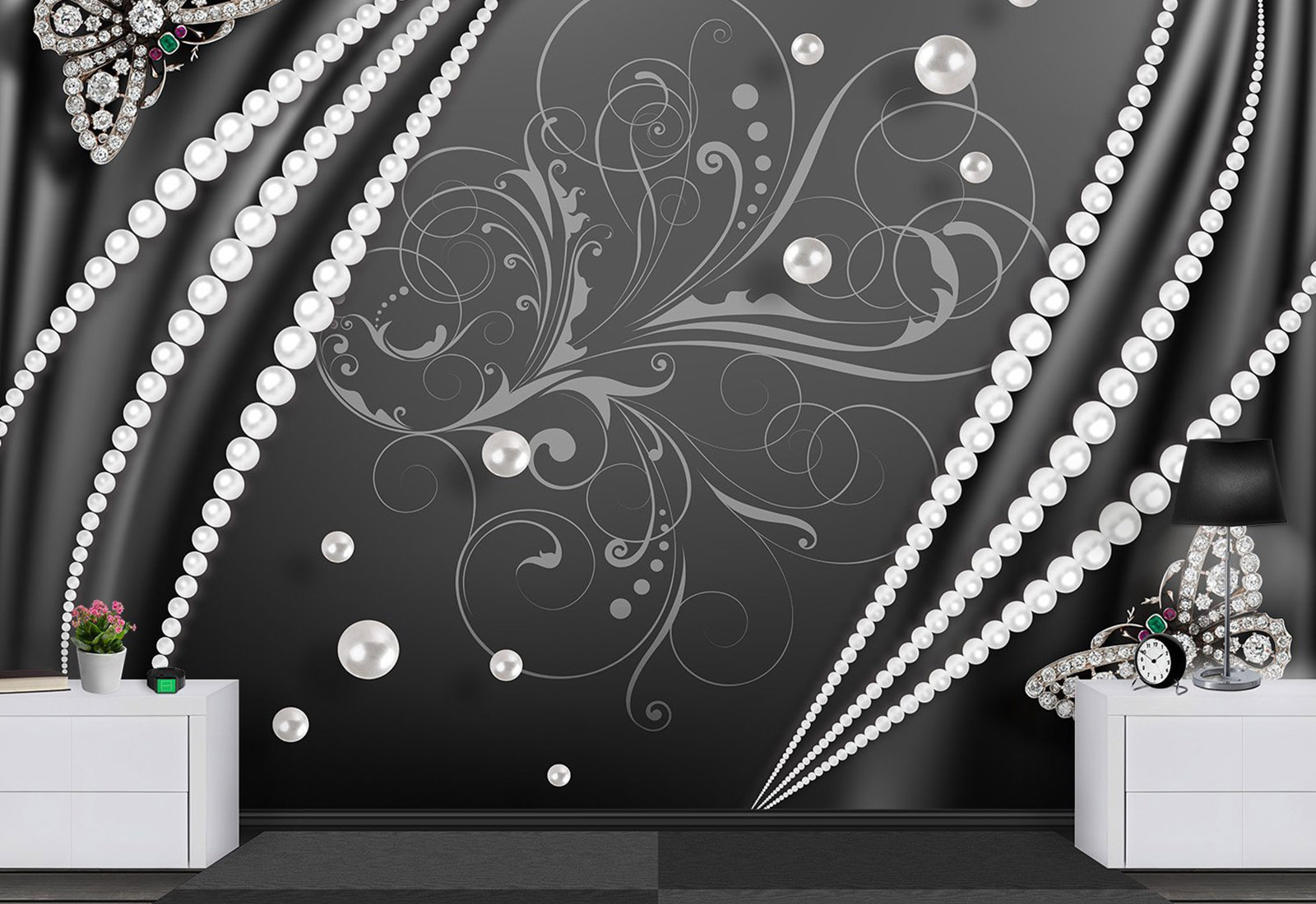 Фотообои Молдова, Кишинев - Шелк с украшениями_4