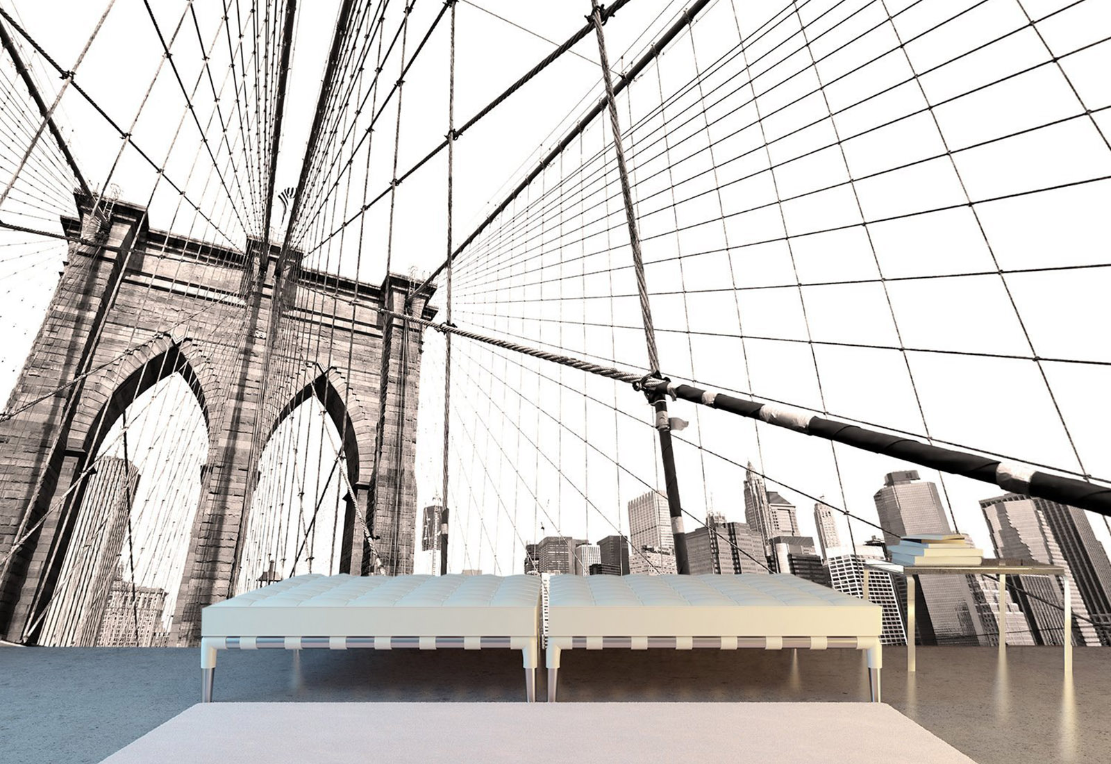 Фотообои Города и Страны - Черно-белый Нью-Йорк_2