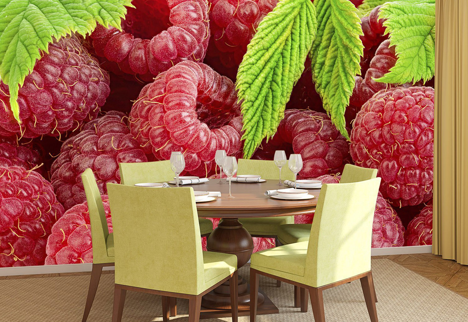 Fototapet - Fructe, zmeură