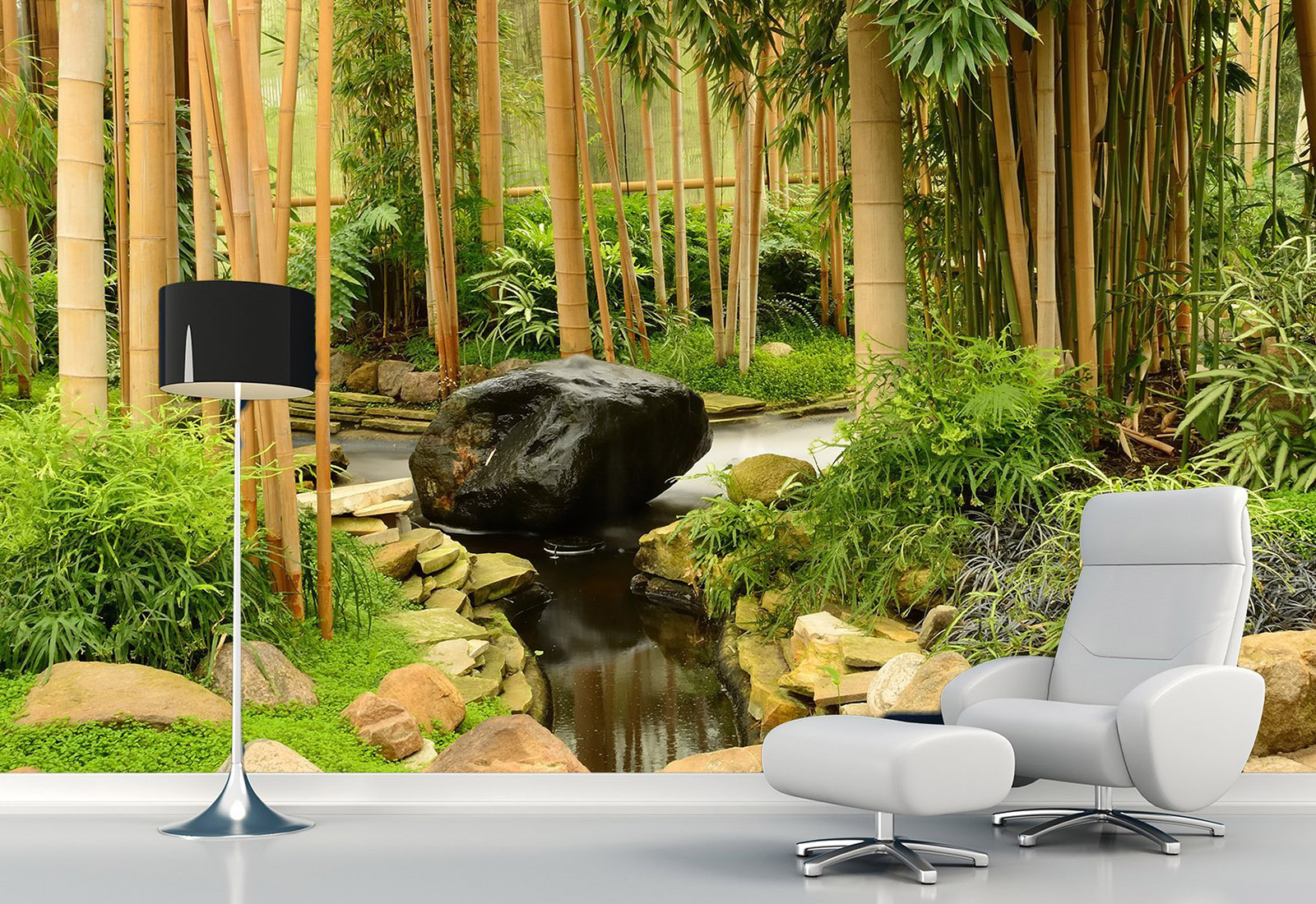 Виниловые фотообои в Кишиневе - Бамбук_4