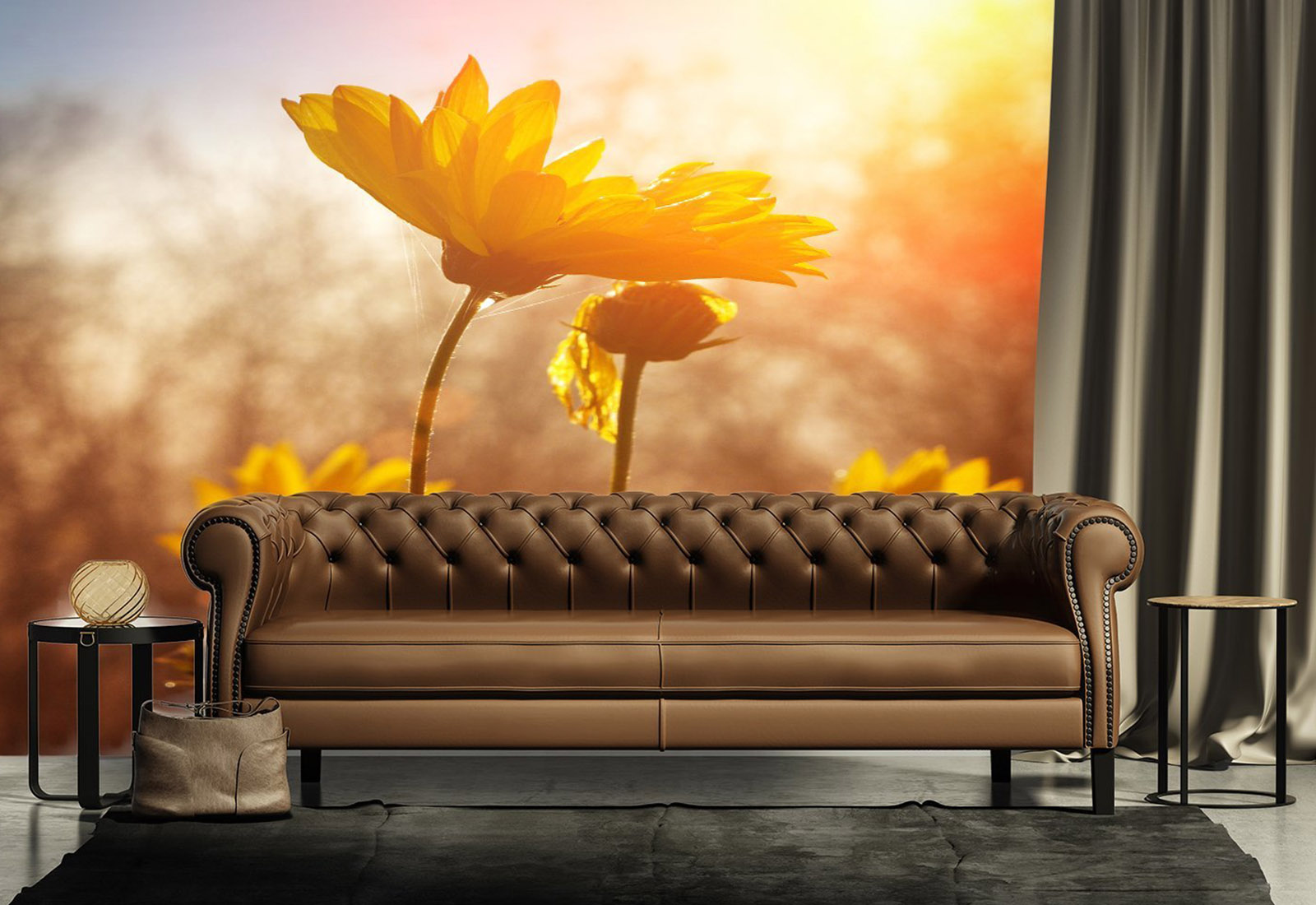 Fototapet Flori -  Flori în zori