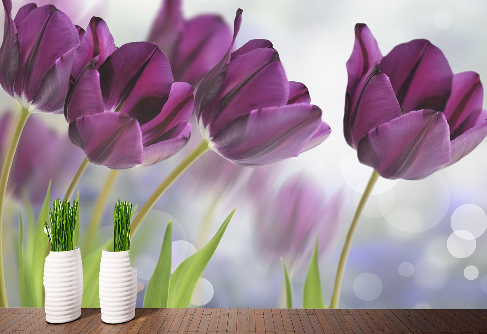 Fototapet Flori - Lalele violet