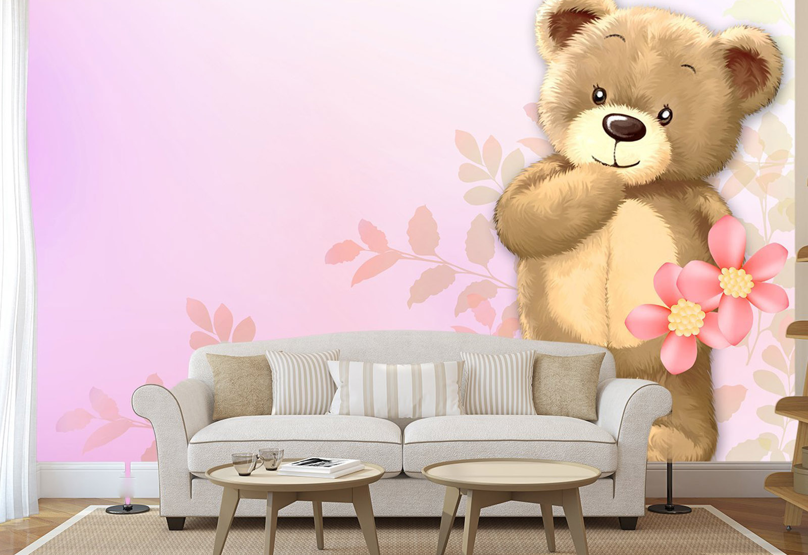 Fototapet pentru copii - Ursuleț drăguț de pluș