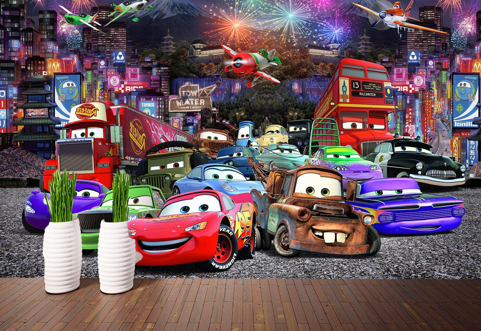 Фотообои детские - Дисней, Тачки_2