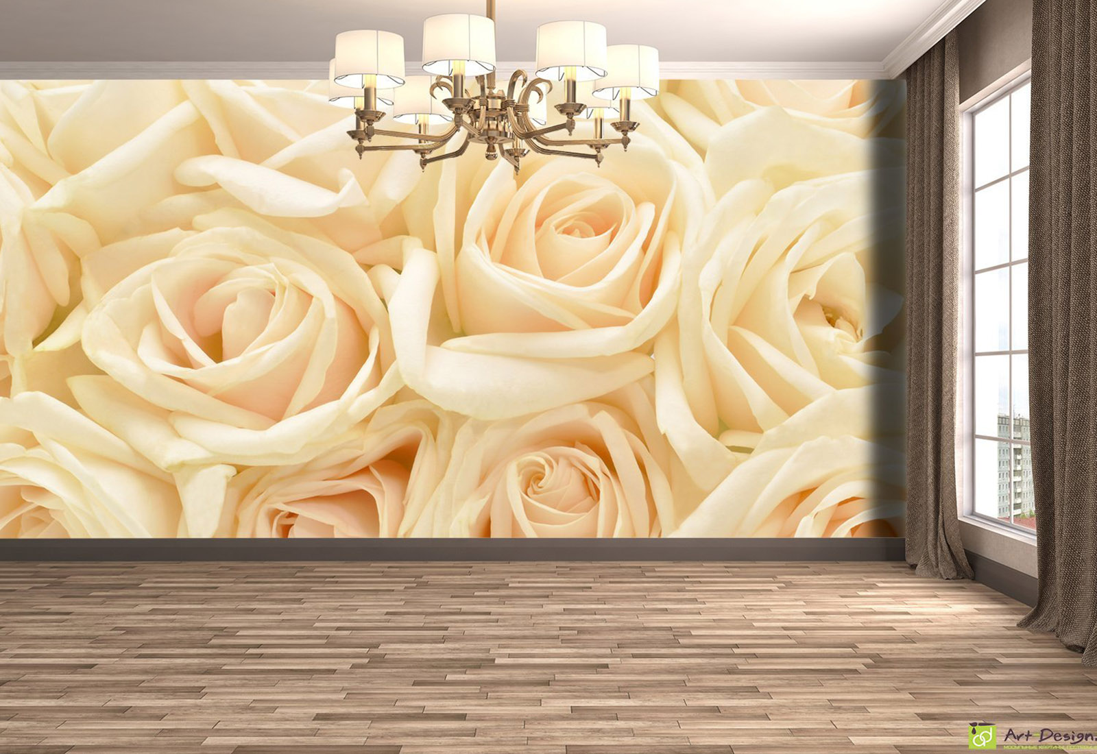 Fototapet Flori - Trandafiri Galbeni_6