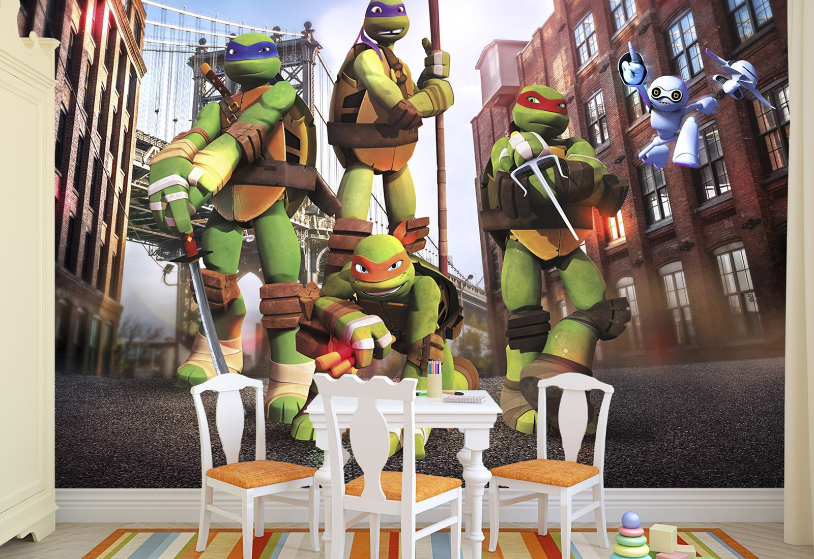 Fototapet pentru copii - Testoasele Ninja