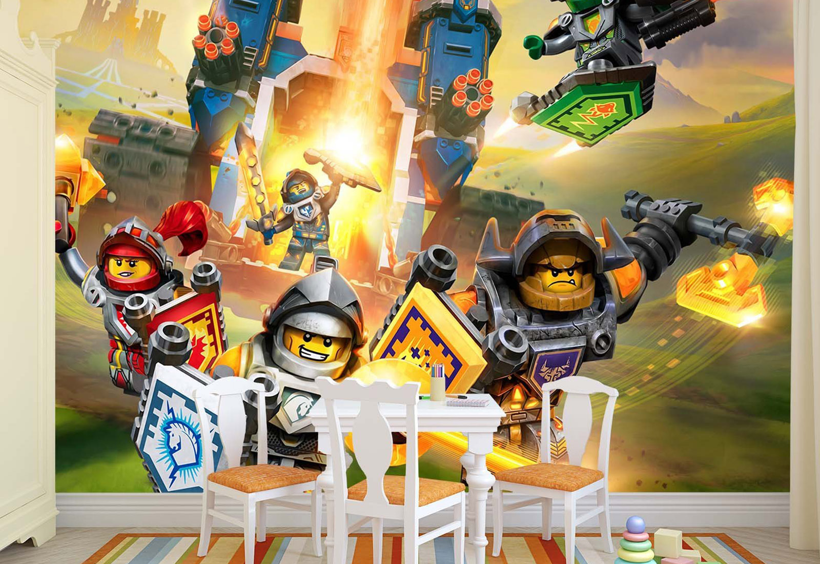 Фотообои детские - Lego Nexo Knights