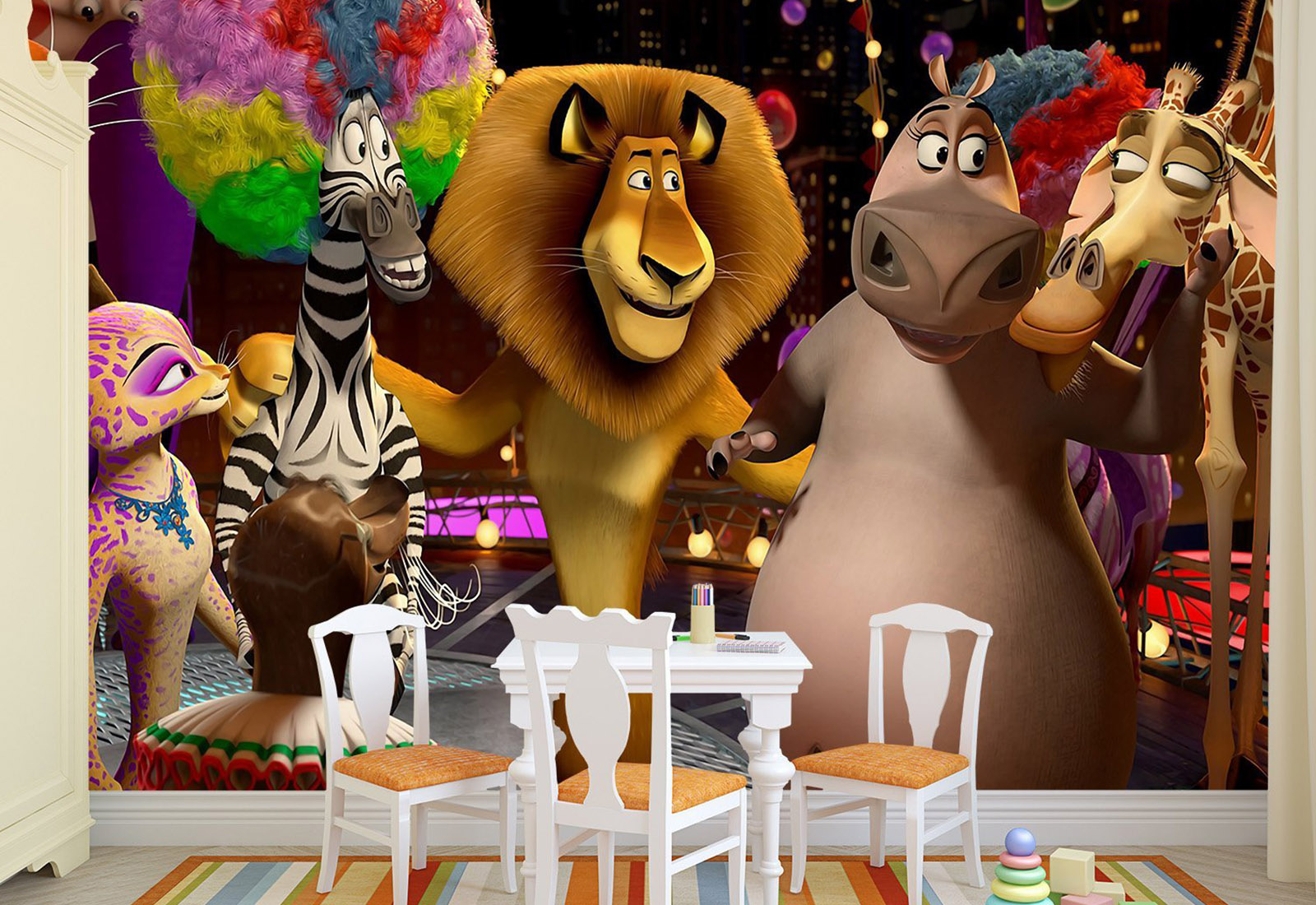 Fototapet pentru copii - Pinguini din Madagascar_3