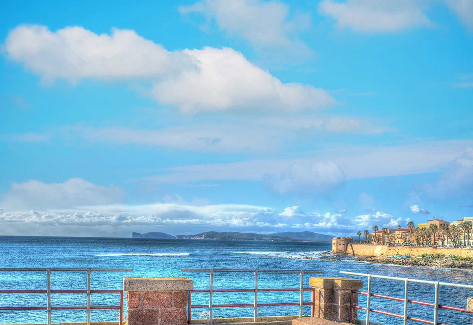 Fototapet Fresco - Privire de la balcon_2