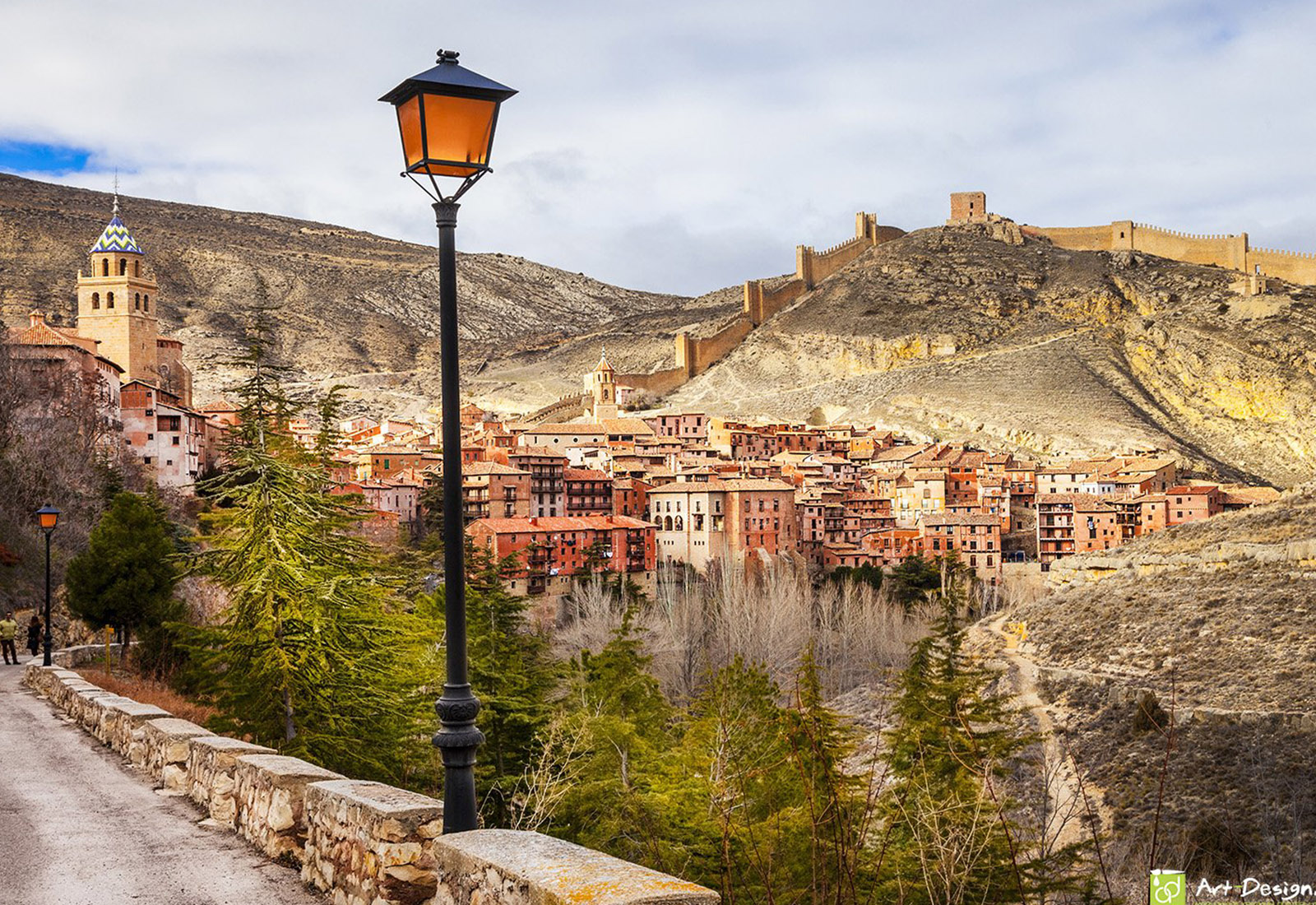 Фотообои Фрески, на заказ -  Старый город_2