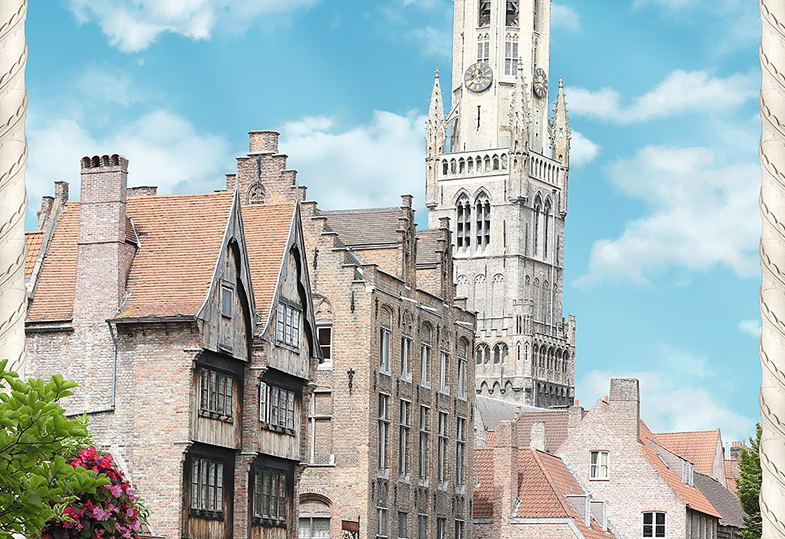 Fototapet Fresco - Orașul vechi Veneția, Italia