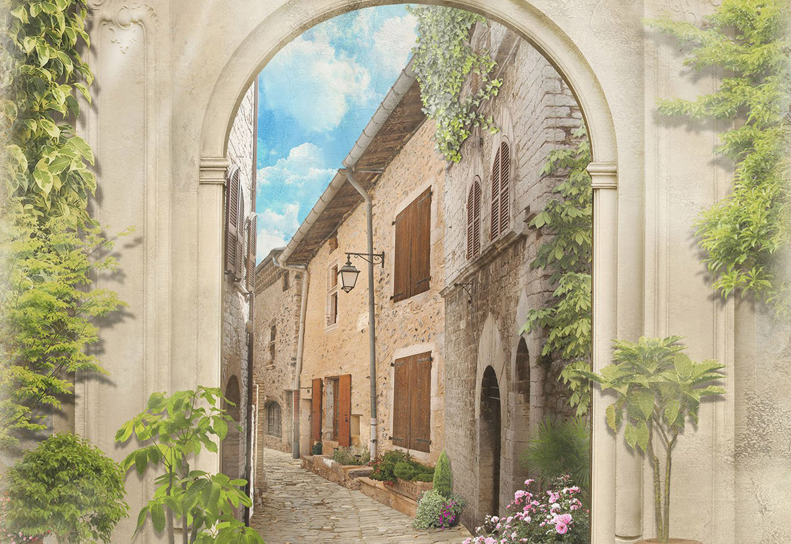 Fototapet Fresco - Orașul vechi_3