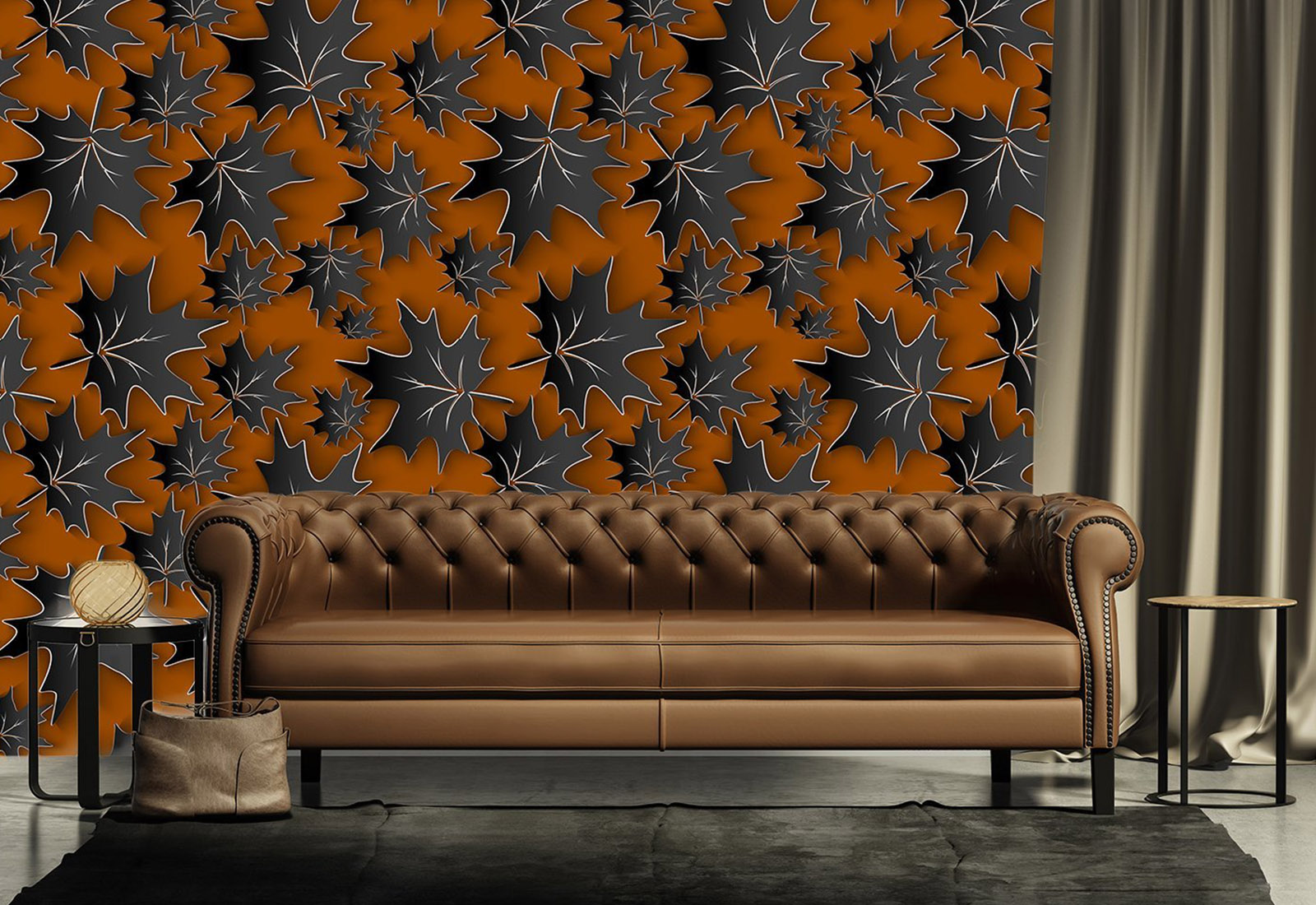 Фотообои с 3D эффектом - Листва