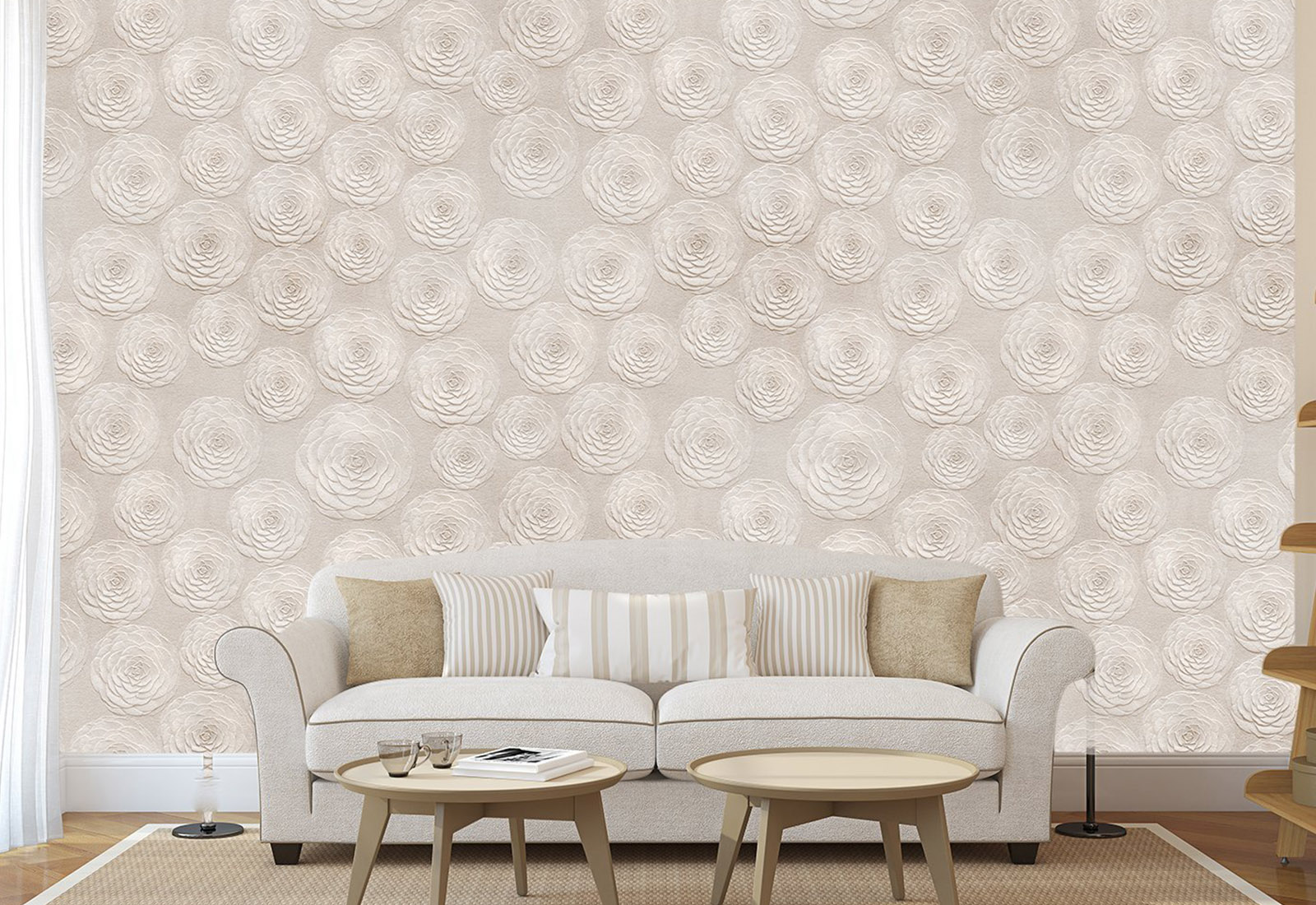 Фотообои с 3D эффектом - Цветы_6