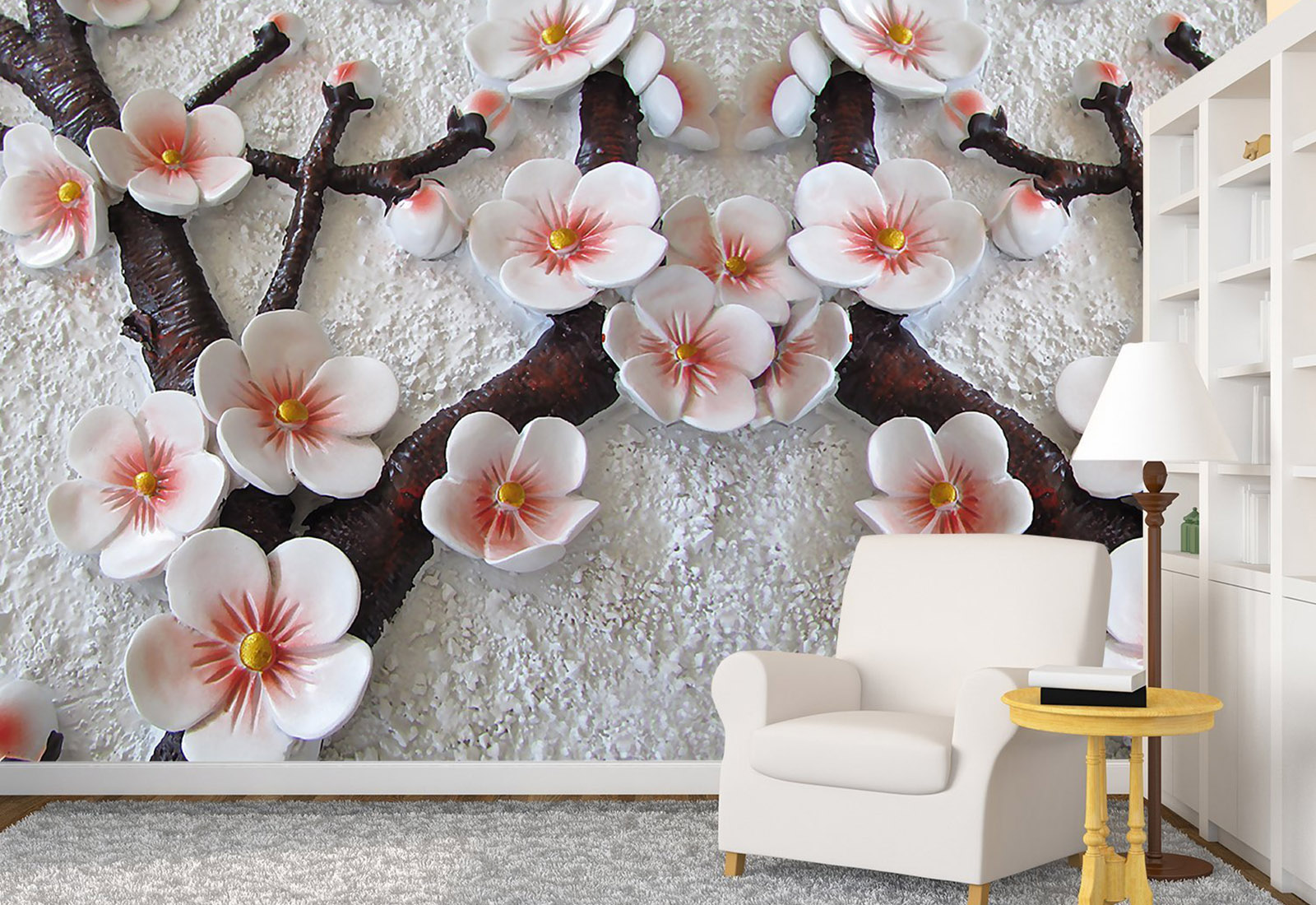 Fototapet stereoscopica - Cireș