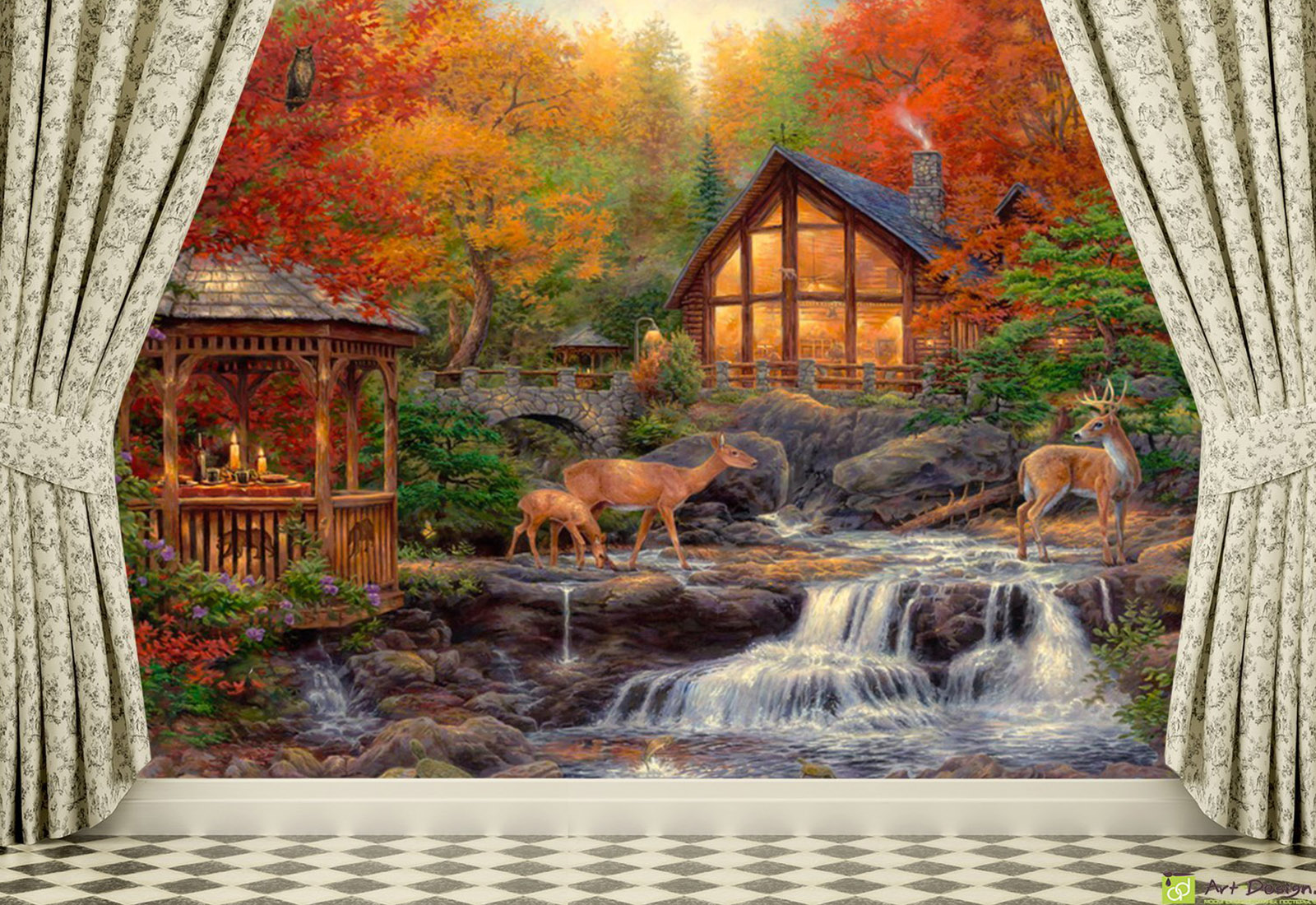 Fototapet Fresco - Pictura de arta_5