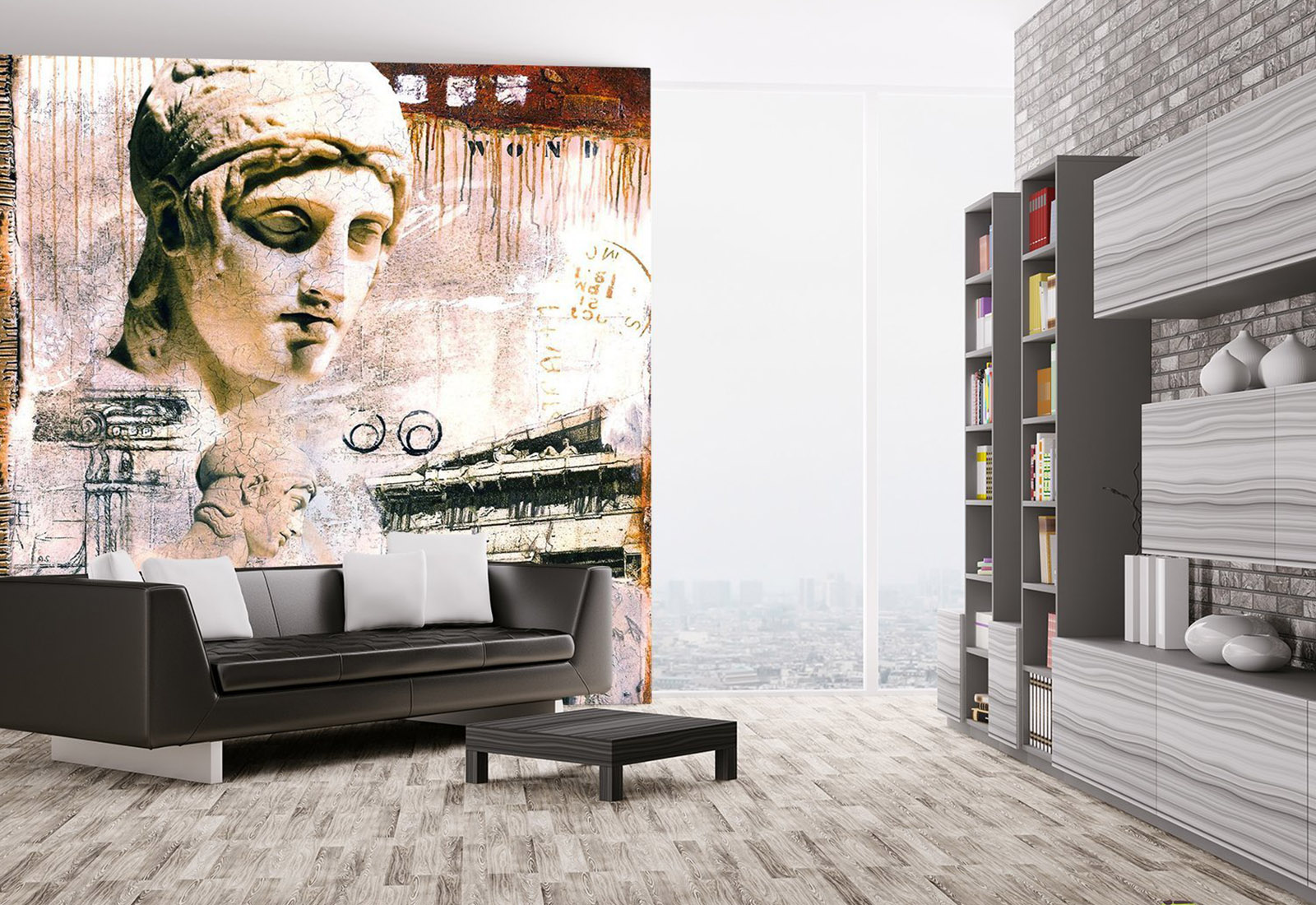 Fototapet Retro - Fresco, Stil antic