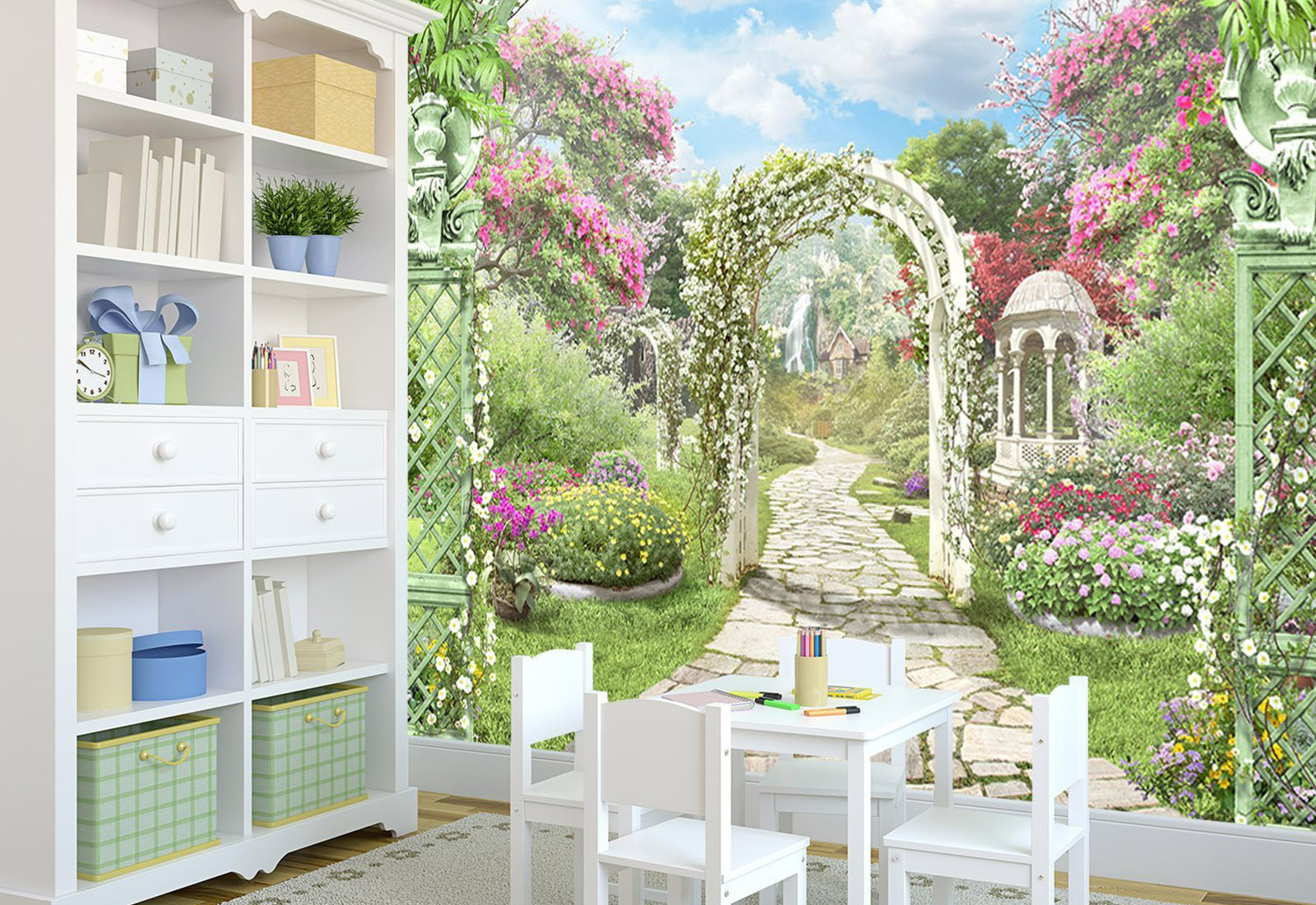 Fototapet Fresco - Frescă, Stilul provensal, Arch