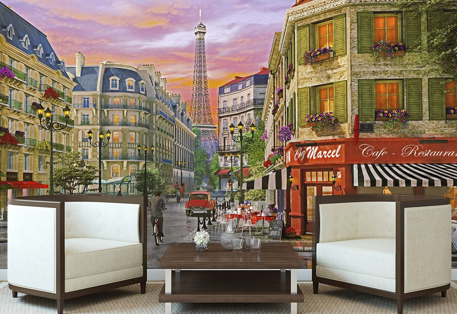 Fototapet Fresco - Paris, Franța