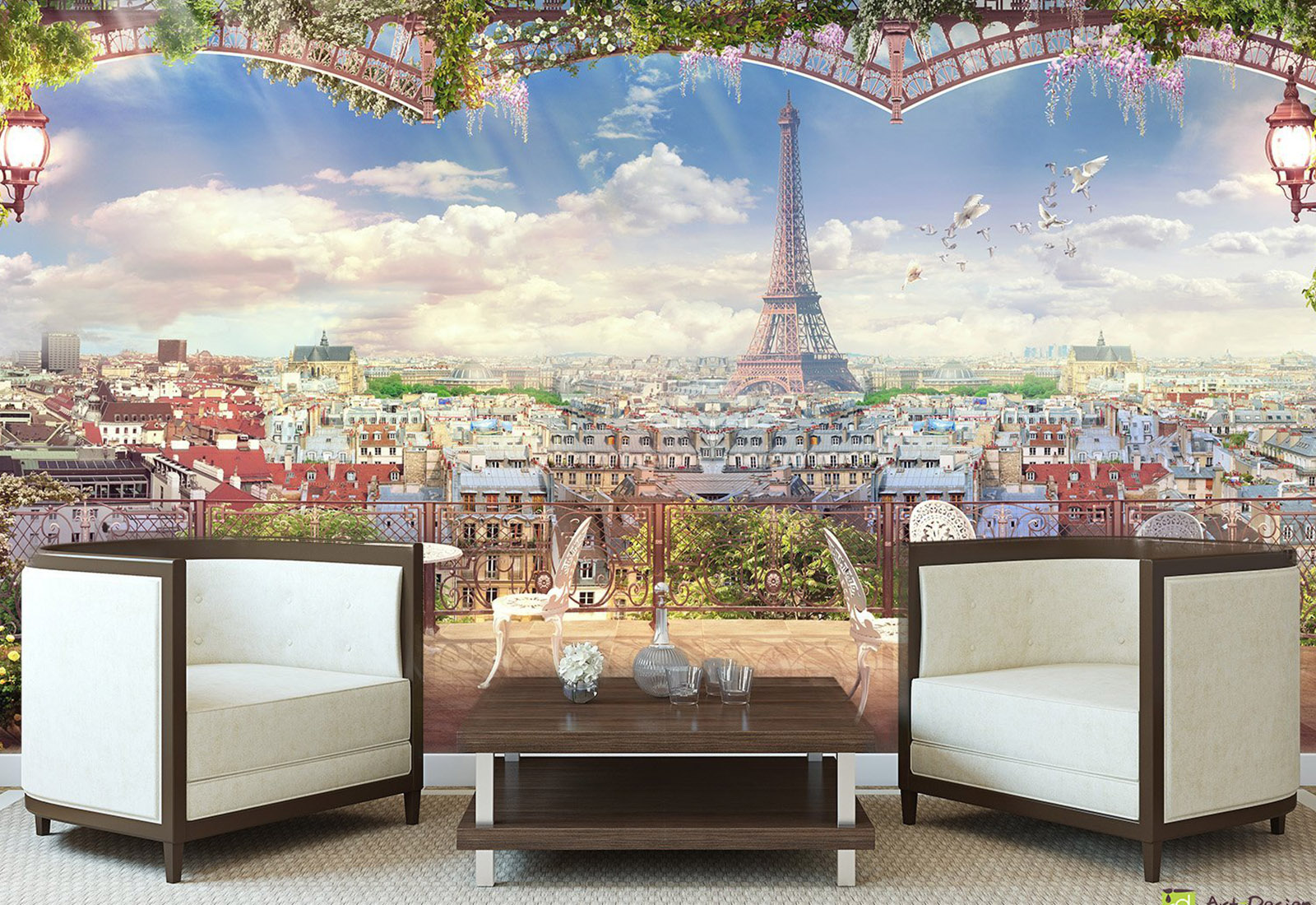 Fototapet Fresco - Paris, Franța_4