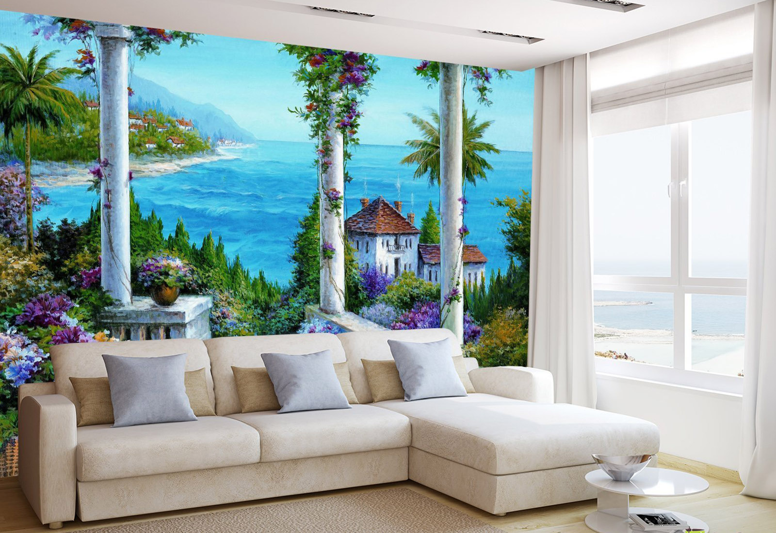 Fototapet Fresco - Privire la mare