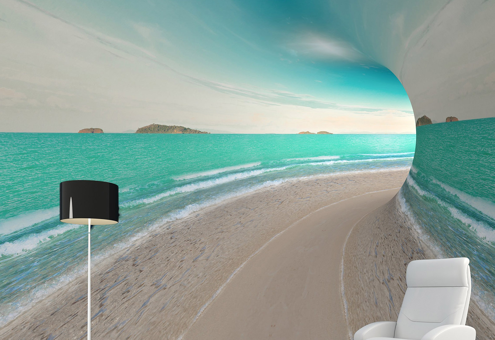 Fototapet la comandă, Digital - Grafică, Tunel_7