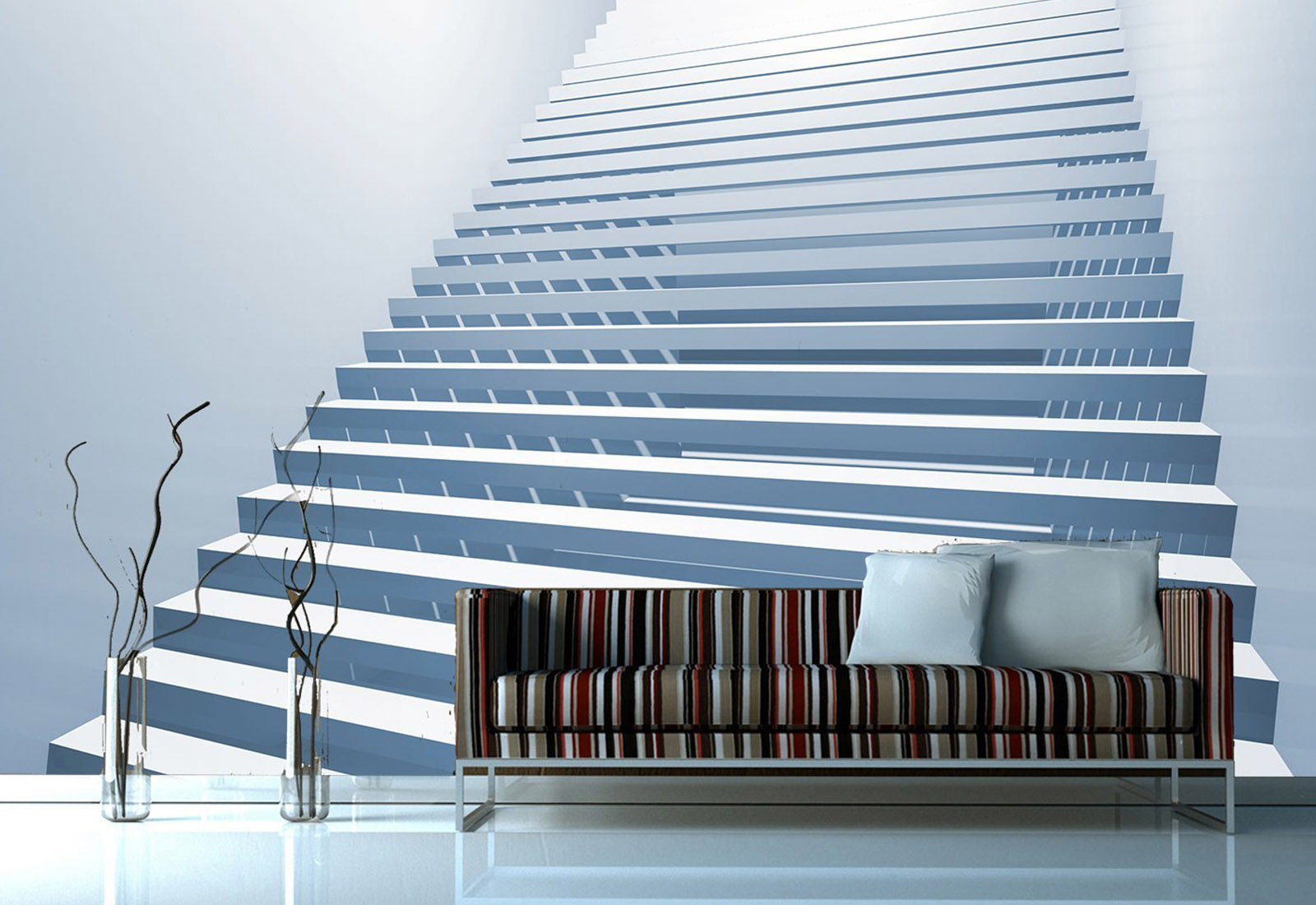 Fototapet la comandă, Digital - Abstracție, scară