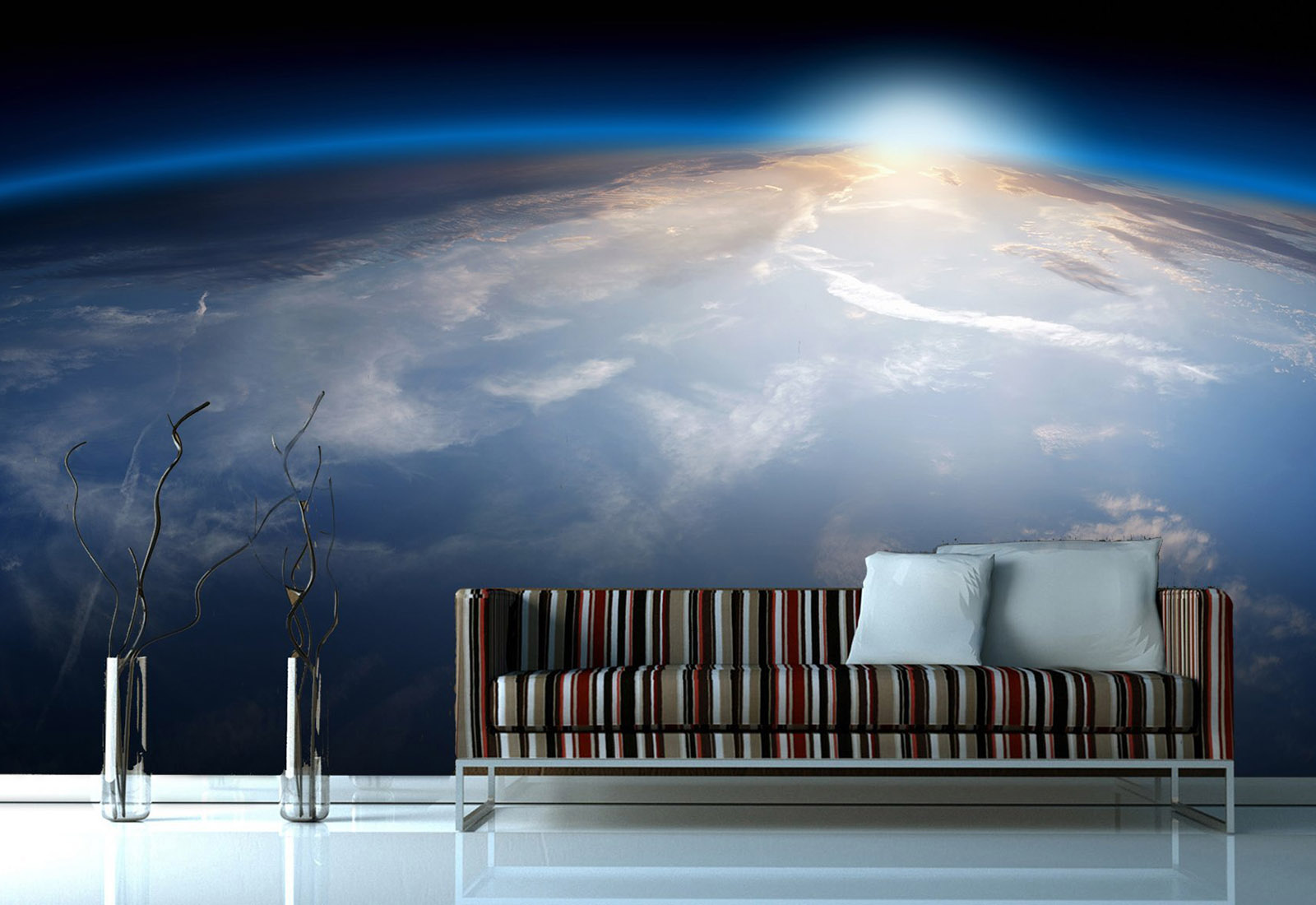 Fototapet la comandă, Digital - Spatiu cosmic, abstracție_10