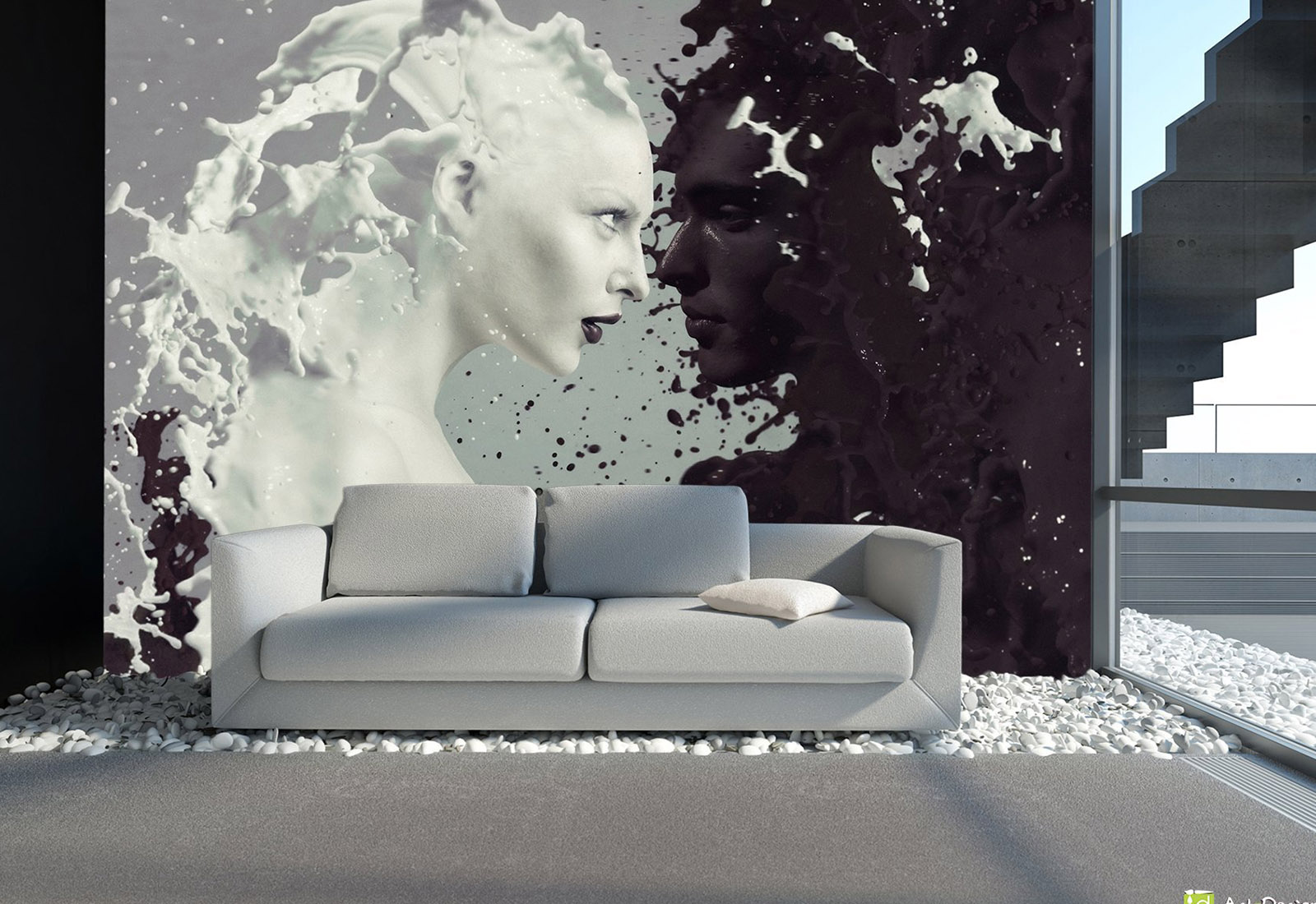 Фотообои Кишинев - Графика, Люди