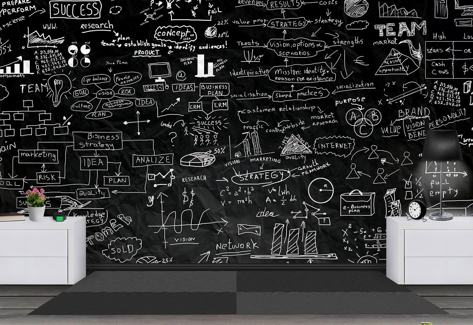 Fototapet la comandă, Digital - Grafică, Strategia de afaceri